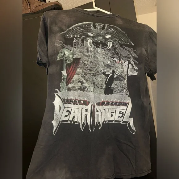 Vintage death angel band shirt 1990